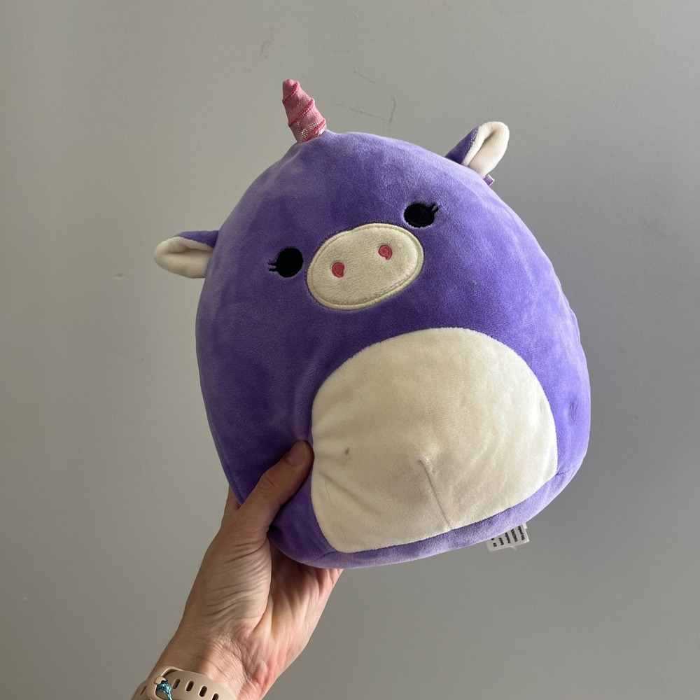 Squishmallows Astrid Purple Unicorn 8 Inch Plush Kellytoy 2019 Stuffed Animal